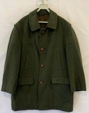 Vtg Austrian Loden Wool Coat