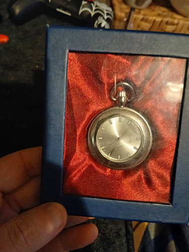 Quartz pocket watch - quartz,