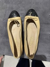 CHANEL Ballet Leather Suede