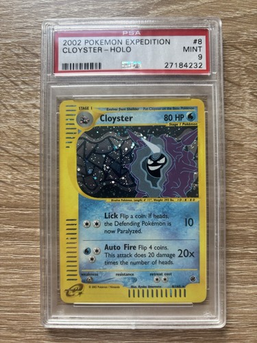 Pokemon tcg cloyster holo - tcg,