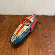 Vintage Showa Tin Space Rocket