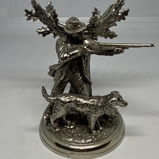 Franklin Mint Hunter & Dog