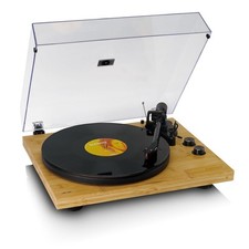 Lenco LBT- 335BA Turntable with Bluetooth Bamboo