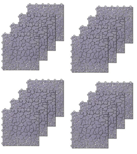 New heavy duty garden - new, paving