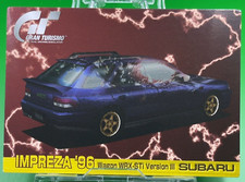 IMPREZA '96 Wagon WRX STi V3 SUBARU Limited Card Gran Turismo Game Super Car TCG