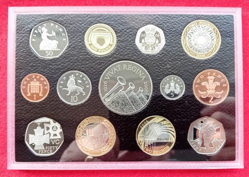 2006 united kingdom proof - united, coin