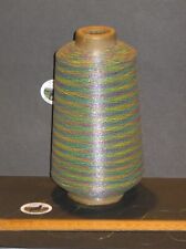 400g cone Lurex Very thin thread Blue Pink Yellow yarn knitting iridescent Sheen