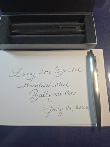 Lamy 2000 brushed - lamy,