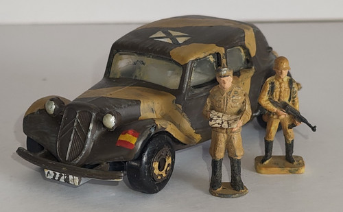 Diecast wwii german staff car - diecast,