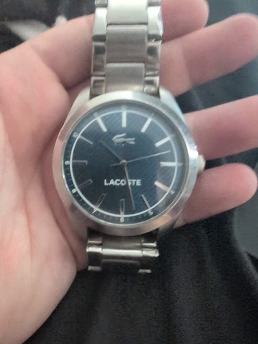 Lacoste men stainless - men's, steel