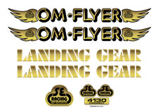 SE Racing "OM FLYER" decal set