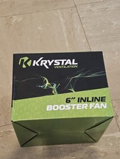 Krystal 6" Inline Booster Fan
