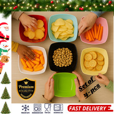 4 x Reusable Plastic Cereal