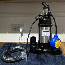 JS400 AUTO SUMP PUMP 240 LPM  12 HM 2"  230V HEAVY DUTY CONTRACTOR PUMP  REDUCED