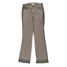 Armani Exchange Cord Trousers - 26″ Waist Grey Cotton