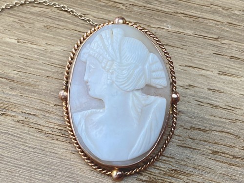 Vintage antique 9ct rose - , gold