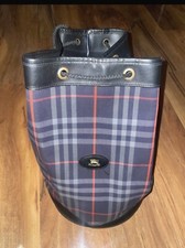Burberrys Nova check duffle bag 