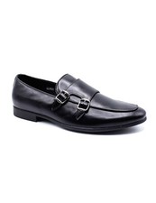 Mens Classic Monk Shoes Double