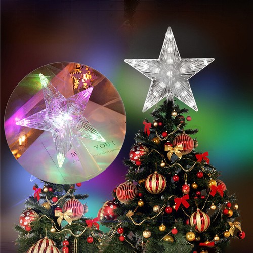Led colorful white star - colorful,