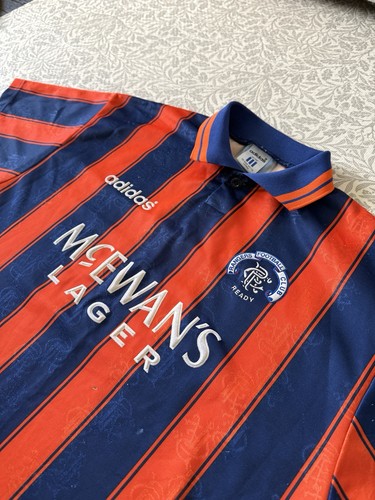 Rangers adidas 94 - 93-94, away