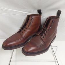 LOAKE 1880 Anglesey Boots Grain Leather UK 8F Oxblood LOAKES Goodyear Welted