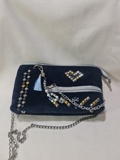 Handmade Navy Velvet