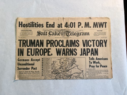 1945 salt lake - salt, truman