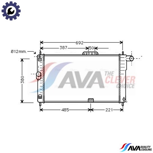 Radiator engine cooling - engine,