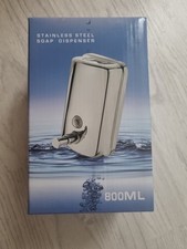 Premium Wall Mounted Stainless Steel Soap Dispenser for Bathroom Kitchen Hotel