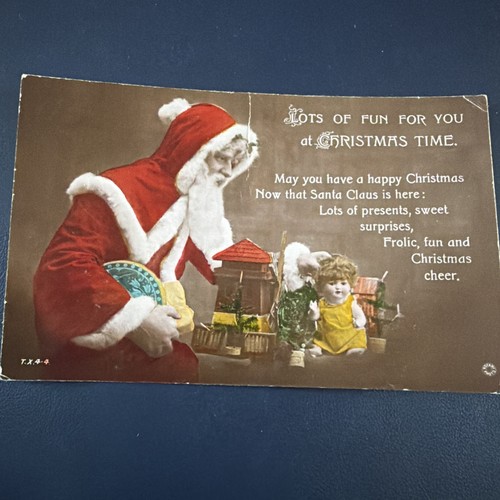 Vintage rotary photo - rotary, santa