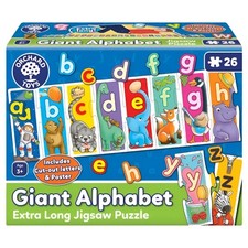 Orchard Toys Giant Alphabet Include Poster&Learning Guide Ideal for Kids Age 3+