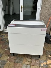 Wren 80m Drawer Unit Gloss White