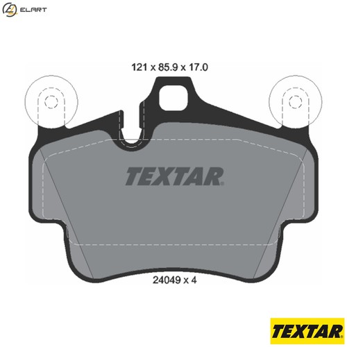Brake pad set - brake, disc