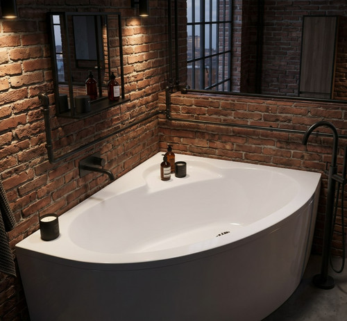Offset corner bath 1500mm - corner,