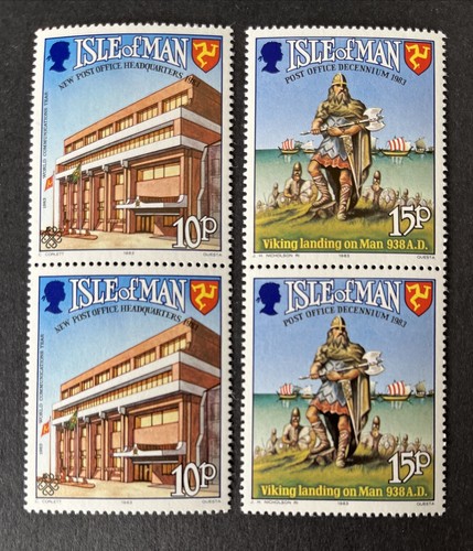 Isle man 1983 mnh world - of,