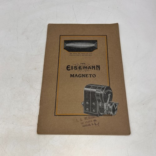 Vintage eisemann magneto parts - magneto,