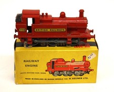 Vintage budgie red - red, locomotive