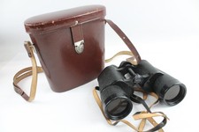 Vintage Carl Zeiss Jena Jenoptem 7x50w Binoculars Working w/ Original Case