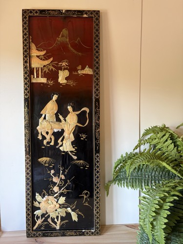 Large vintage chinese lacquer - large,