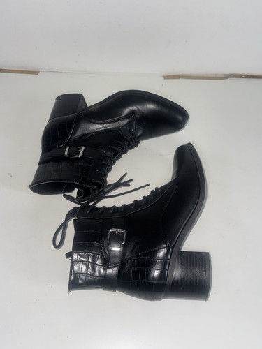 Black ankle boots with - ankle,
