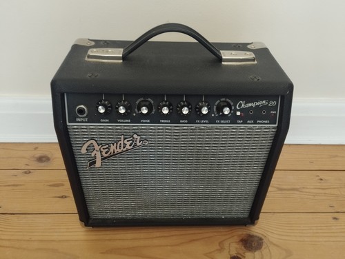 Fender chamion guitar - fender, 20
