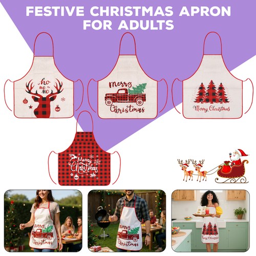 Kitchen apron christmas party - apron,