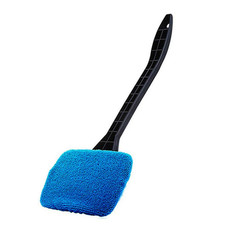 Car Window Cleaner Brush Windshield Cleaning inside Interior with Long Handle 