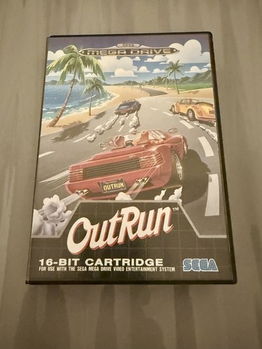 Outrun sega mega drive game - outrun,