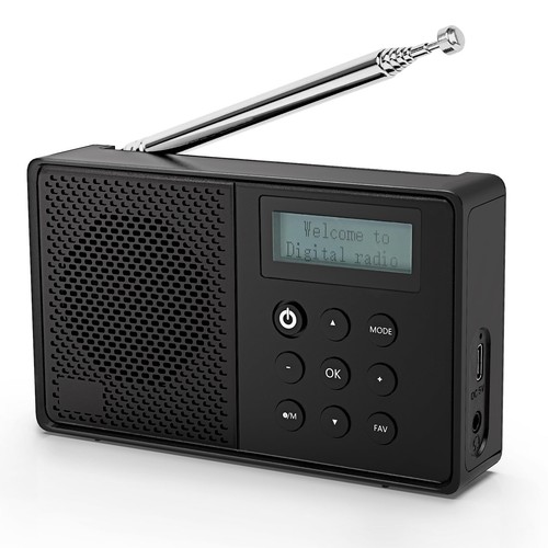 Dab radio portable wovte - dab,