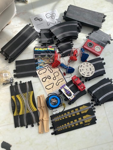 Scalextric set - scalextric,
