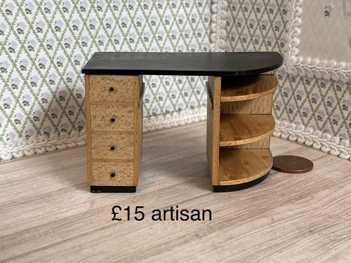 Dolls house artisan desk - house,