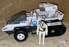 VINTAGE GI JOE SNOW CAT ARCTIC ASSAULT HALF-TRACK + FROSTBITE FIGURE HASBRO 1985