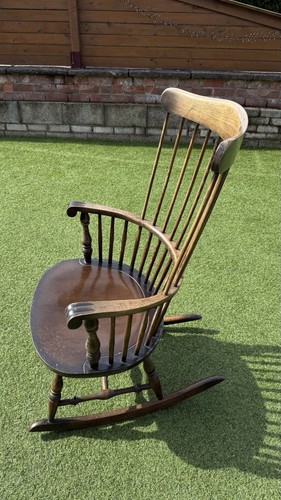 Traditional wooden rocking - wooden,
