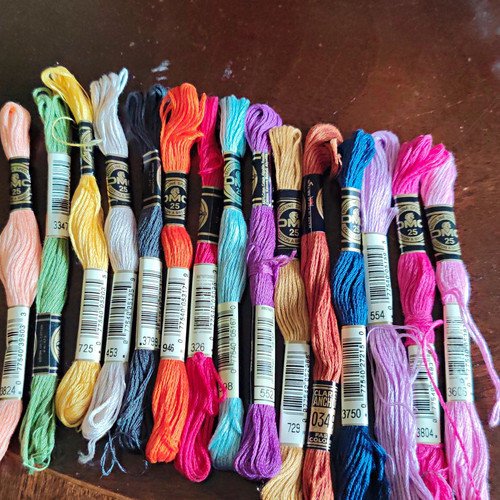 Dmc stranded cotton strand - cotton, 6-strand